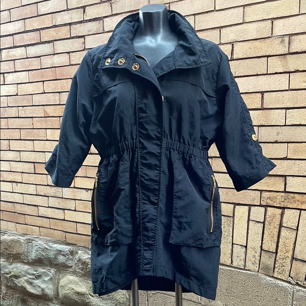 Anthropologie Millard Fillmore MF-13 hooded Anorak utility jacket Size Large